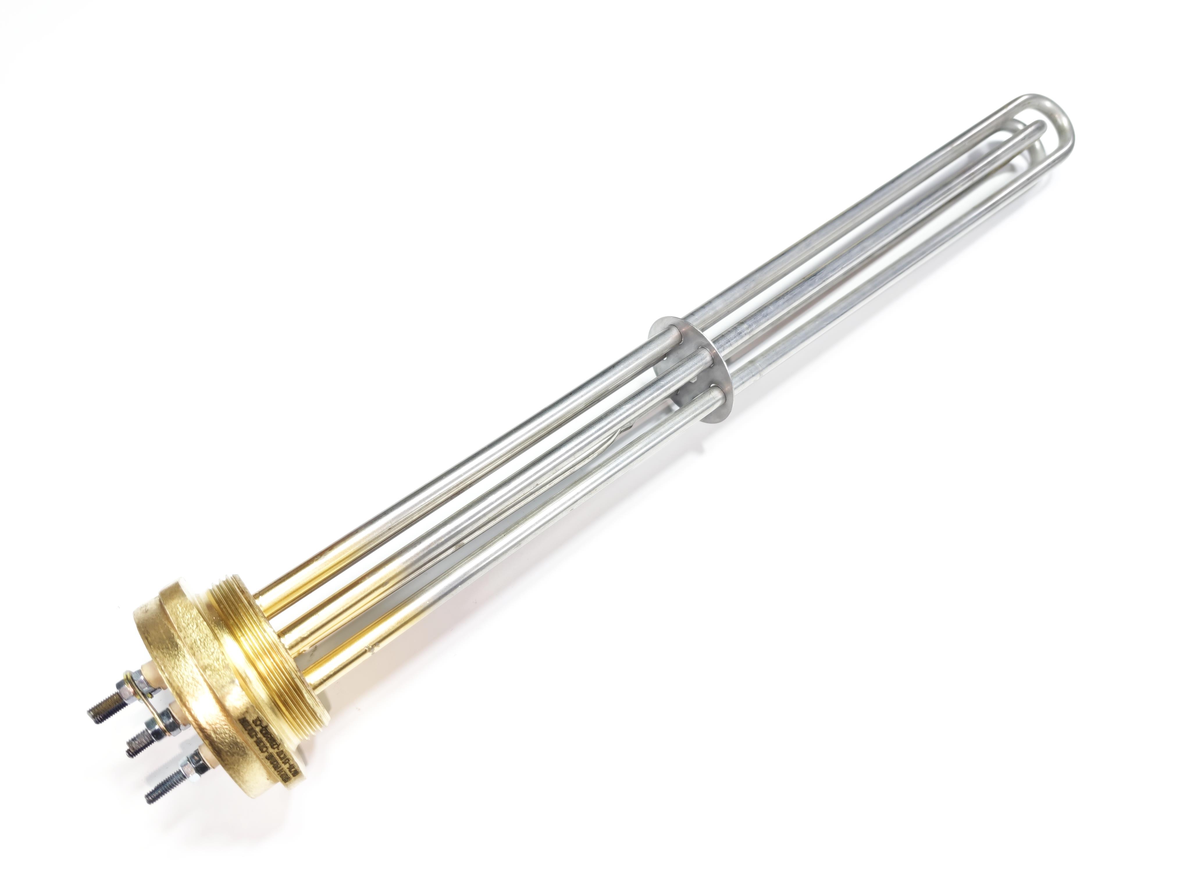 02.316Cr Three-Phase Head Heaters316 Stainless Steel 2-inch 15KW Three-Phase Head Heater Element316 Stainless Steel 2-inch 15KW Three-Phase Head Heater Element