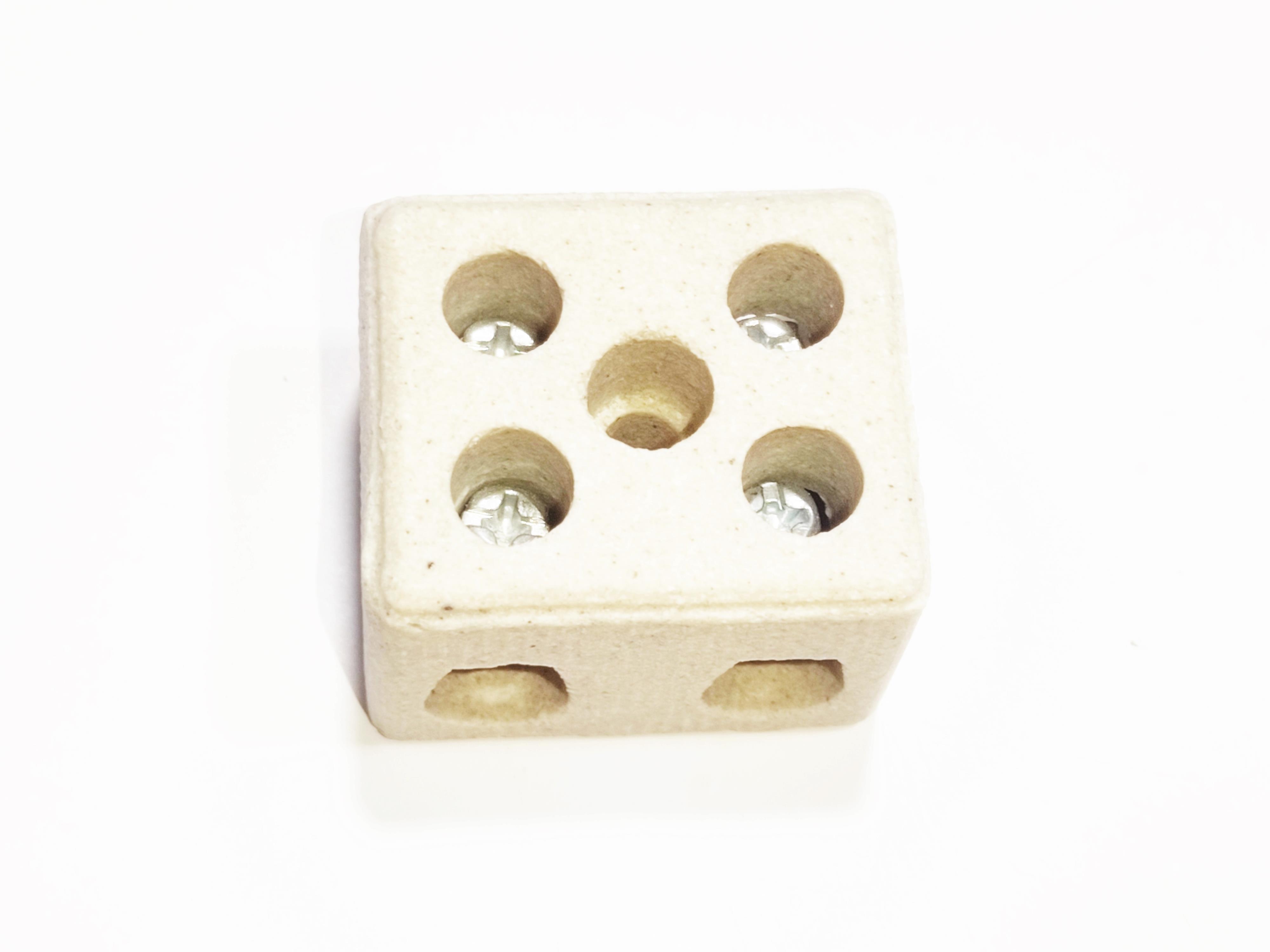 05.Terminals4 No Double Non-Flammable Porcelain Terminal Block4 No Double Non-Flammable Porcelain Terminal Block