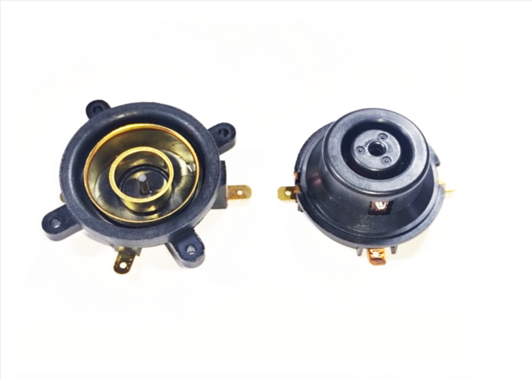 4-Piece Central Spare Kit for Electric Tea Makers – Thick-Channel Model – Heating Element, Thermostat, Steam Switch & Base Contacts