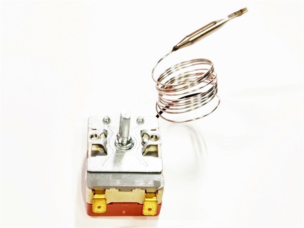 SERN 50–300°C Adjustable Thermostat 230V | Gas-Filled Sensor | Single Pole | Short Stem