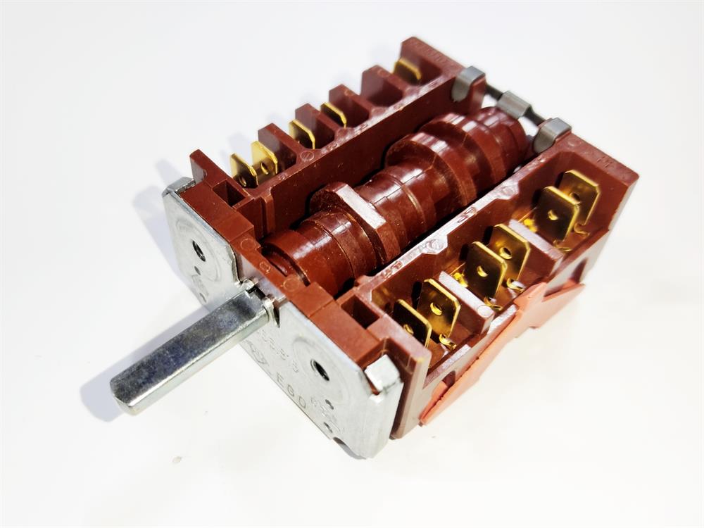 EGO Rotary Selector Switch 6+5 4-Position 46.23866.815 with Thermostat Slot