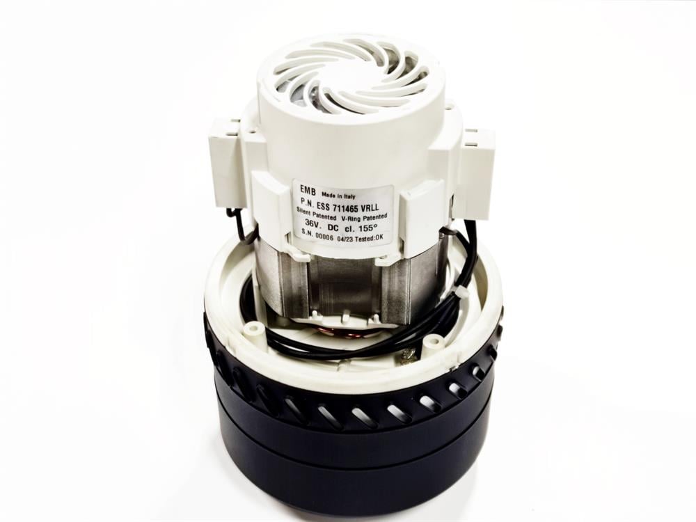 EMB Italian Vacuum Motor | 36V DC | 540W | Three-Fan | Protruding Design