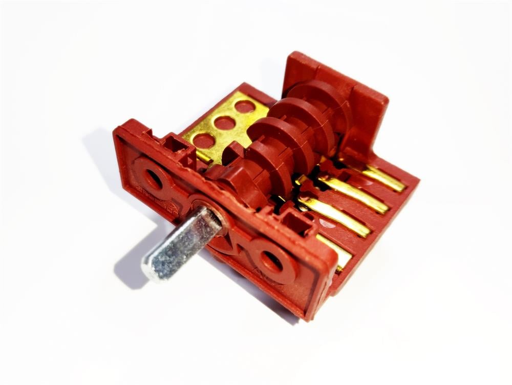 5+2 Polyimide Rotary Oven Switch 4-Step 230V Brown