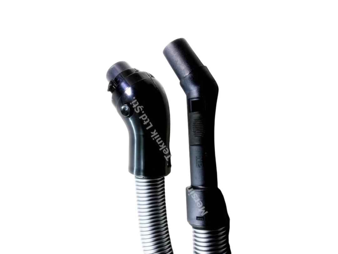 Replacement Hose for Arçelik Mike Buster Flat Vacuum Cleaner – Thick End – Compatible Grey Hose for Old Models