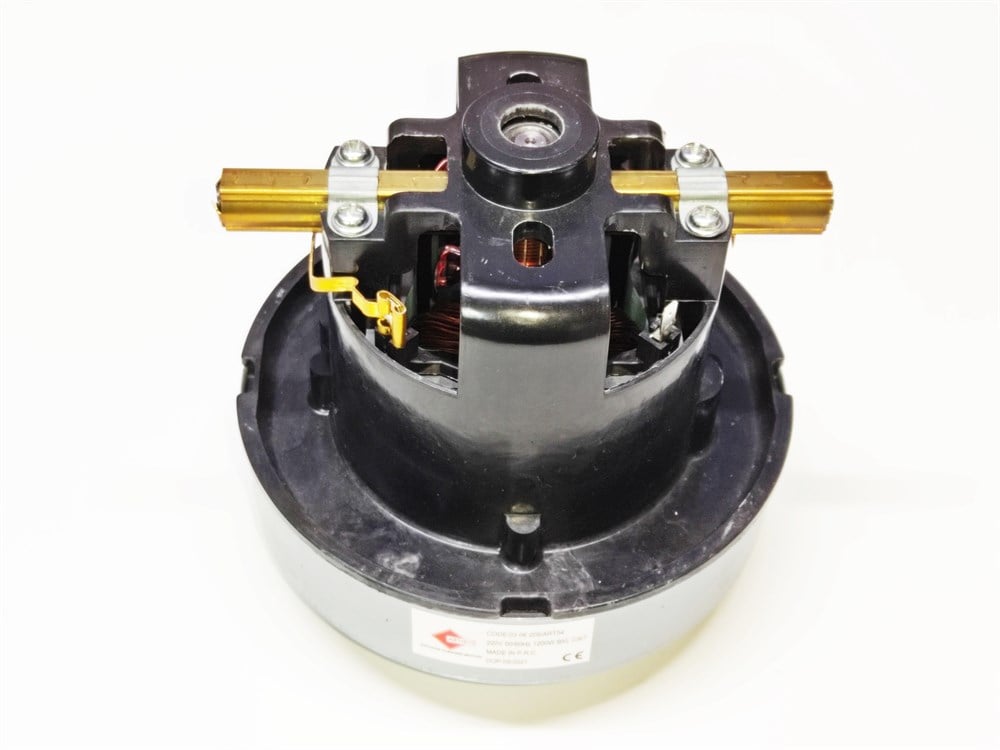 Artiko 1200W Mini Vacuum Motor with Extended Bakelite Base | 230V | Compact Replacement Unit