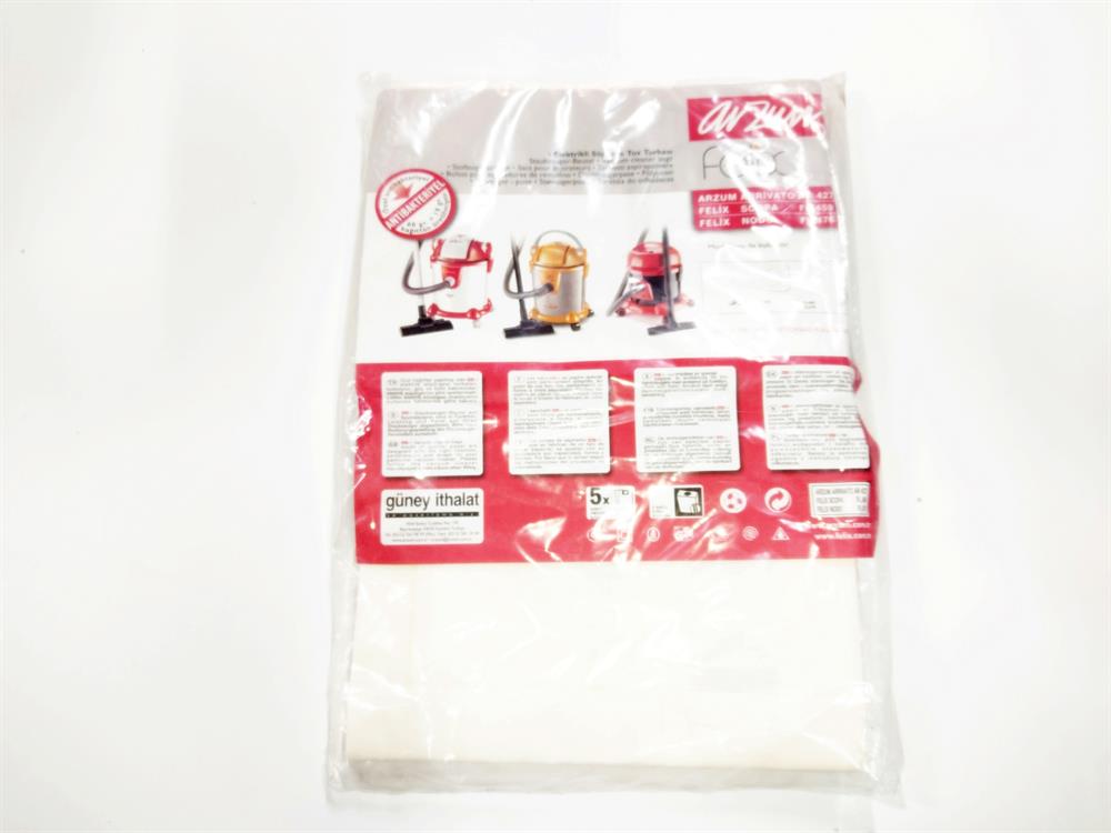 Vacuum Cleaner Paper Bag with Bucket (Pack of 5)