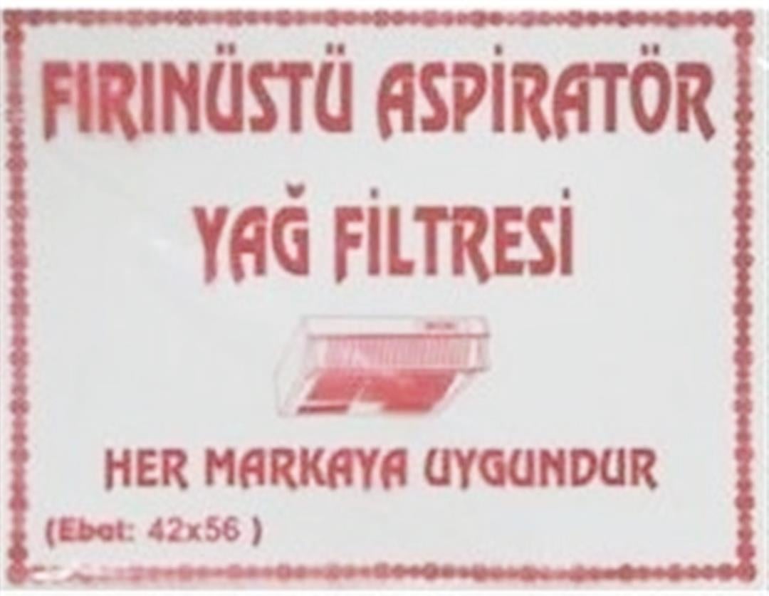Aspiratör Filtresi (5li)