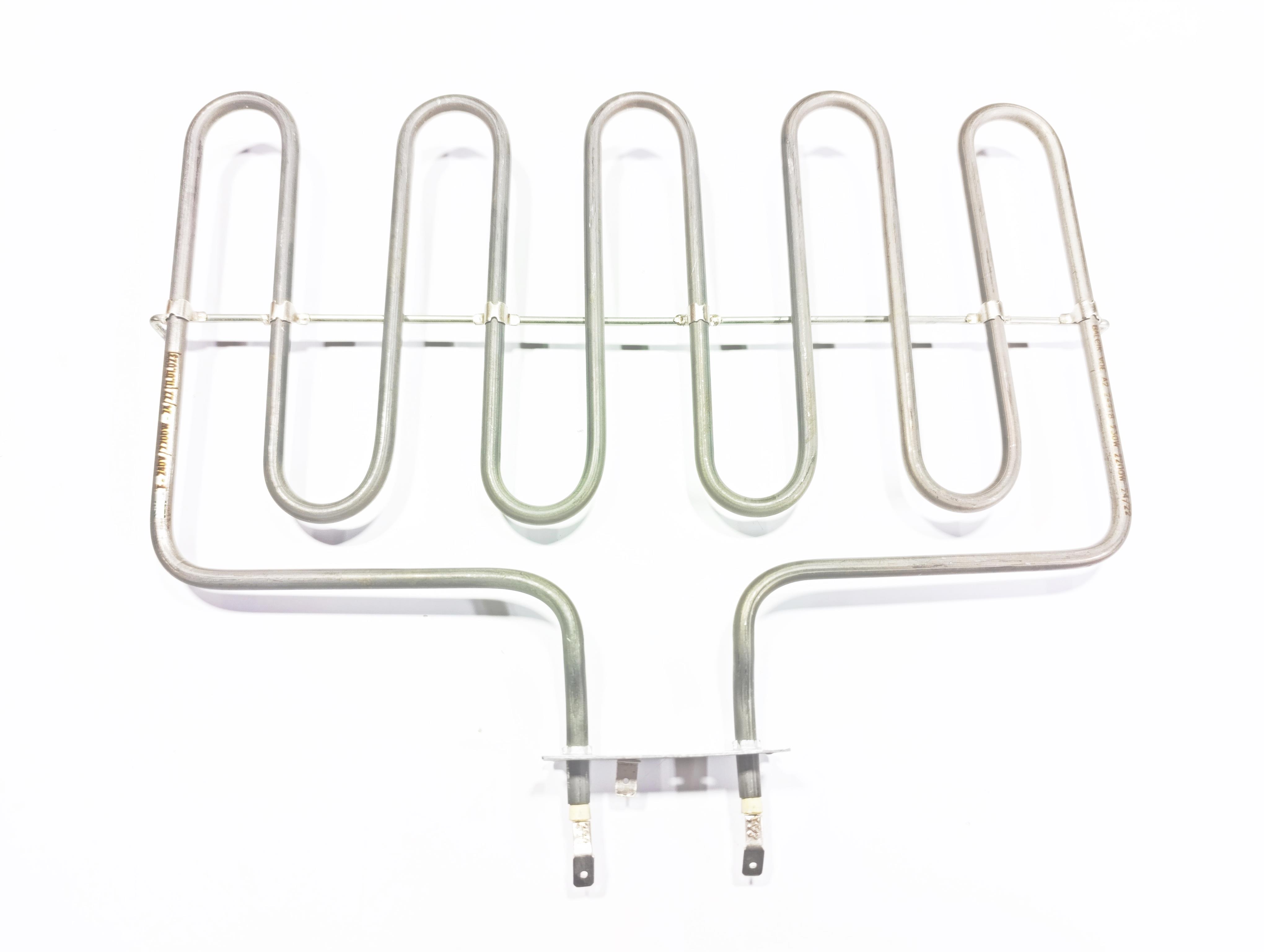 01.Heating ElementsBarbecue Grill Heating Element – 2200W 230V – CR304 Stainless Steel – 330mm x 265mm – Replacement Part for Electric GrillsBarbecue Grill Heating Element – 2200W 230V – CR304 Stainless Steel – 330mm x 265mm – Replacement Part for Electric Grills