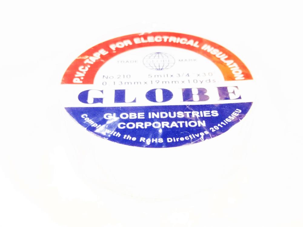 Globe White Electrical Tape – Insulation Tape for Electrical Wiring