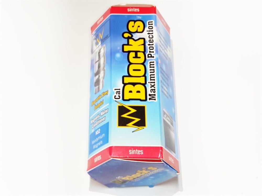 Blocks Sintes Magnetic Limescale Preventer for Water Heaters and Plumbing Systems