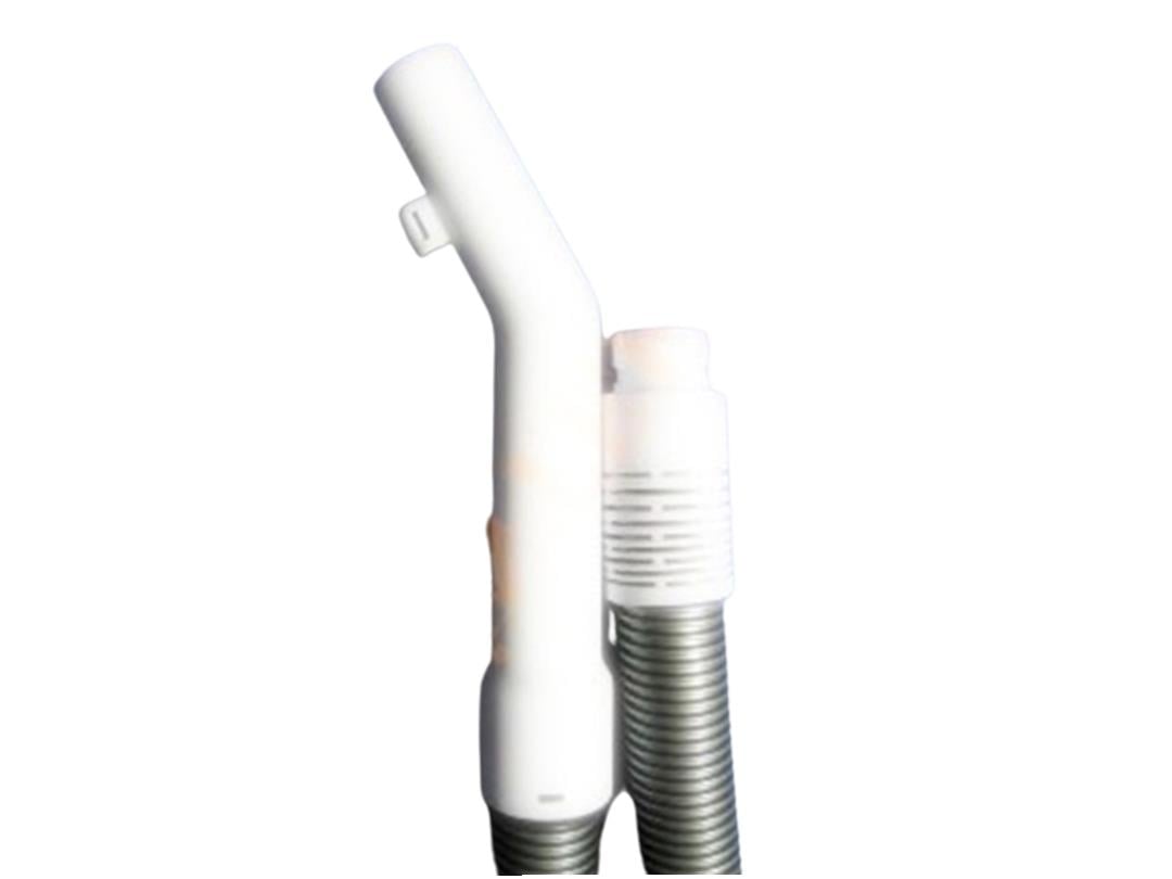 Twist-Lock Vacuum Hose – Compatible with Bosch / Siemens / Profilo Old Horizontal Models – White Colour
