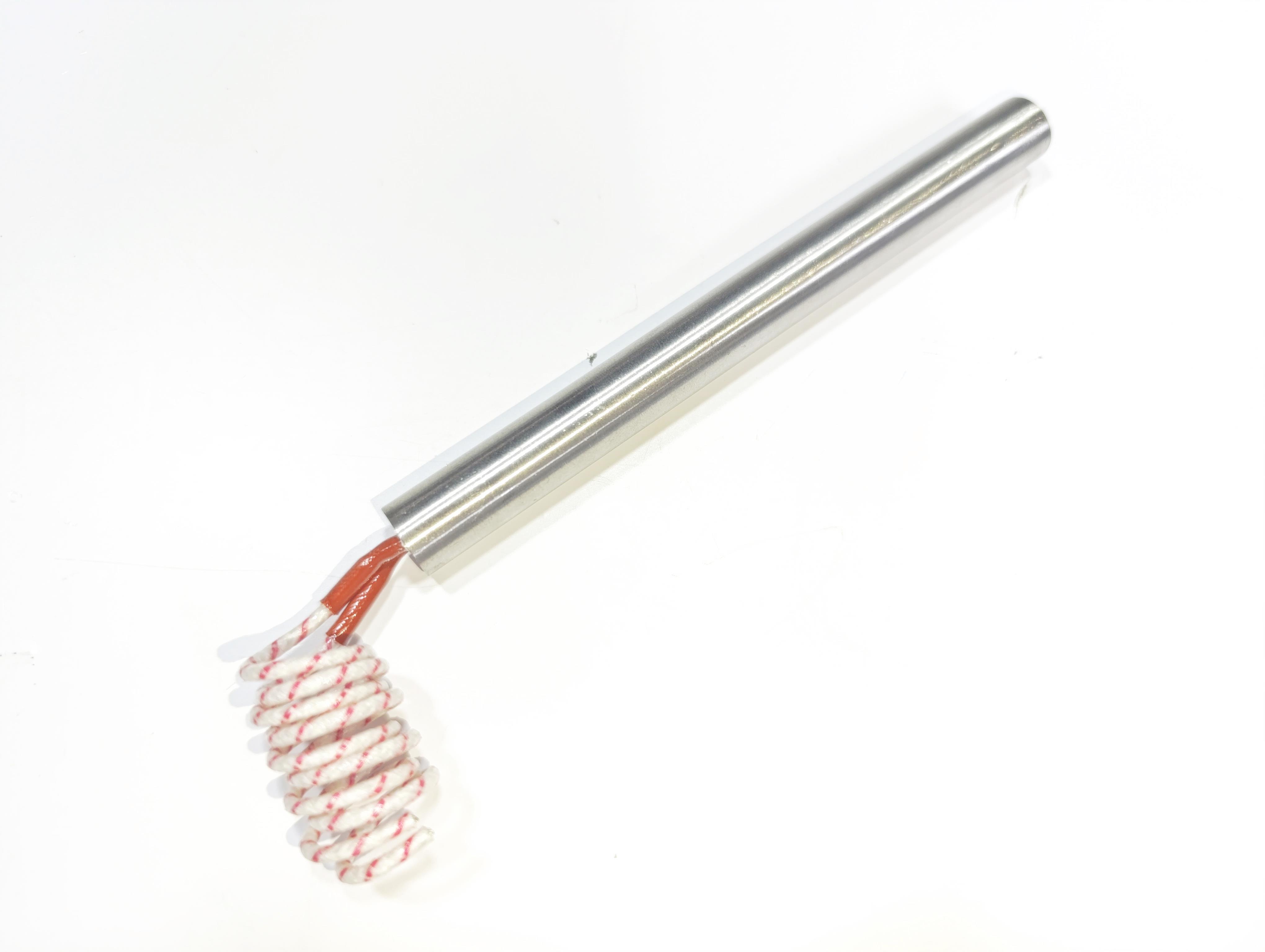 04.Cartridge Heater ResistorsCartridge Heater 11cm Length - 12mm Diameter - 500 Watt - 230V - Elbowed with 1-Meter CableCartridge Heater – 13cm Length, 12.5mm Diameter – 400W 230V – High Temperature Heating Element