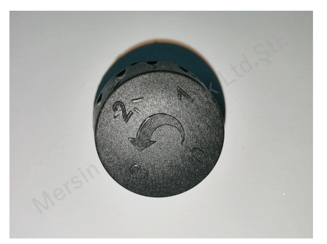 Plastic Rotary Knob for Samovar Thermostat
