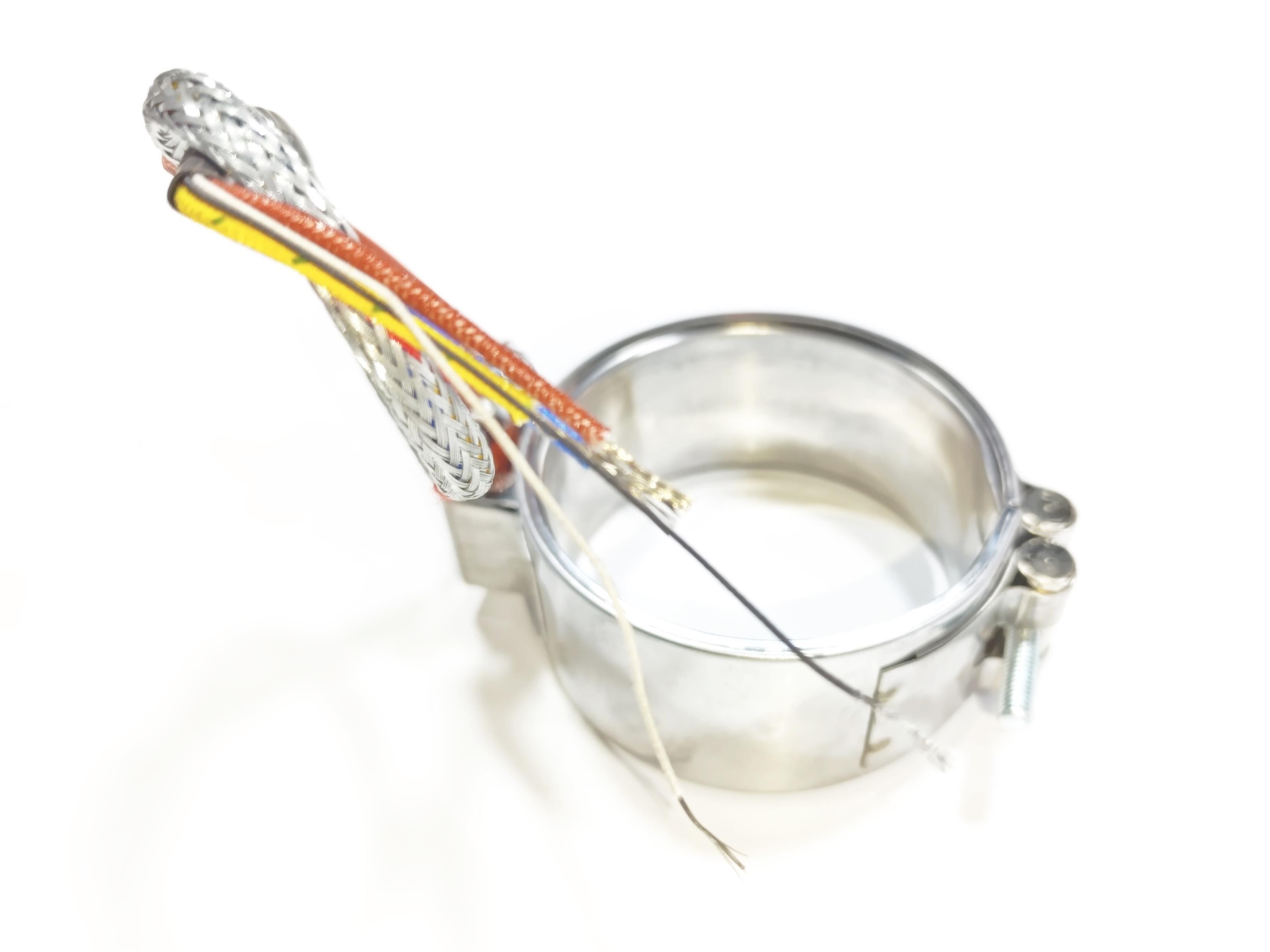 06.Plate HeatersClamp Nozzle Band Heater with Thermocouple | 81mm Diameter x 40mm Height | 365W | 230V | 5-Pin ConnectionClamp Nozzle Band Heater with Thermocouple | 81mm Diameter x 40mm Height | 365W | 230V | 5-Pin Connection