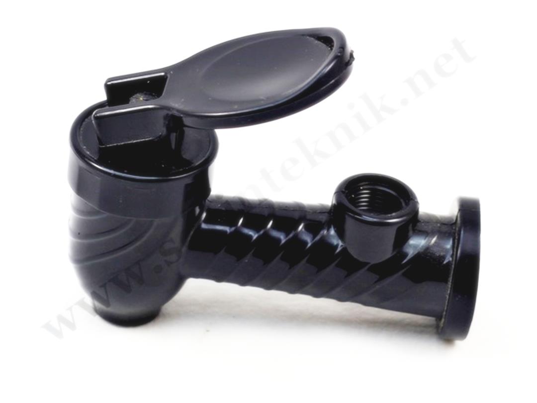 Decorative Plastic Samovar Tap with Indicator – For Hot Beverage Dispensers
