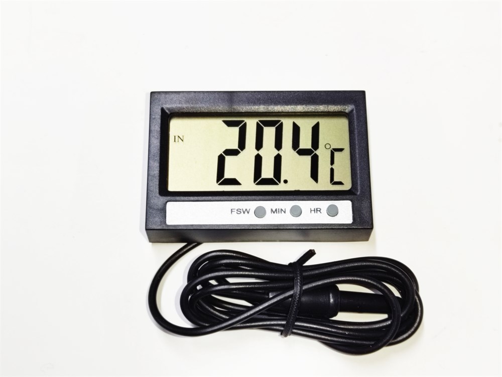 Digital Thermometer -50°C to +70°C – Indoor Outdoor Temperature Meter with Probe