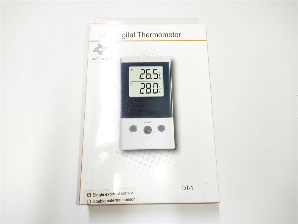 DT-1 Digital Thermometer -50°C to +70°C – Indoor Outdoor Temperature Meter with Probe