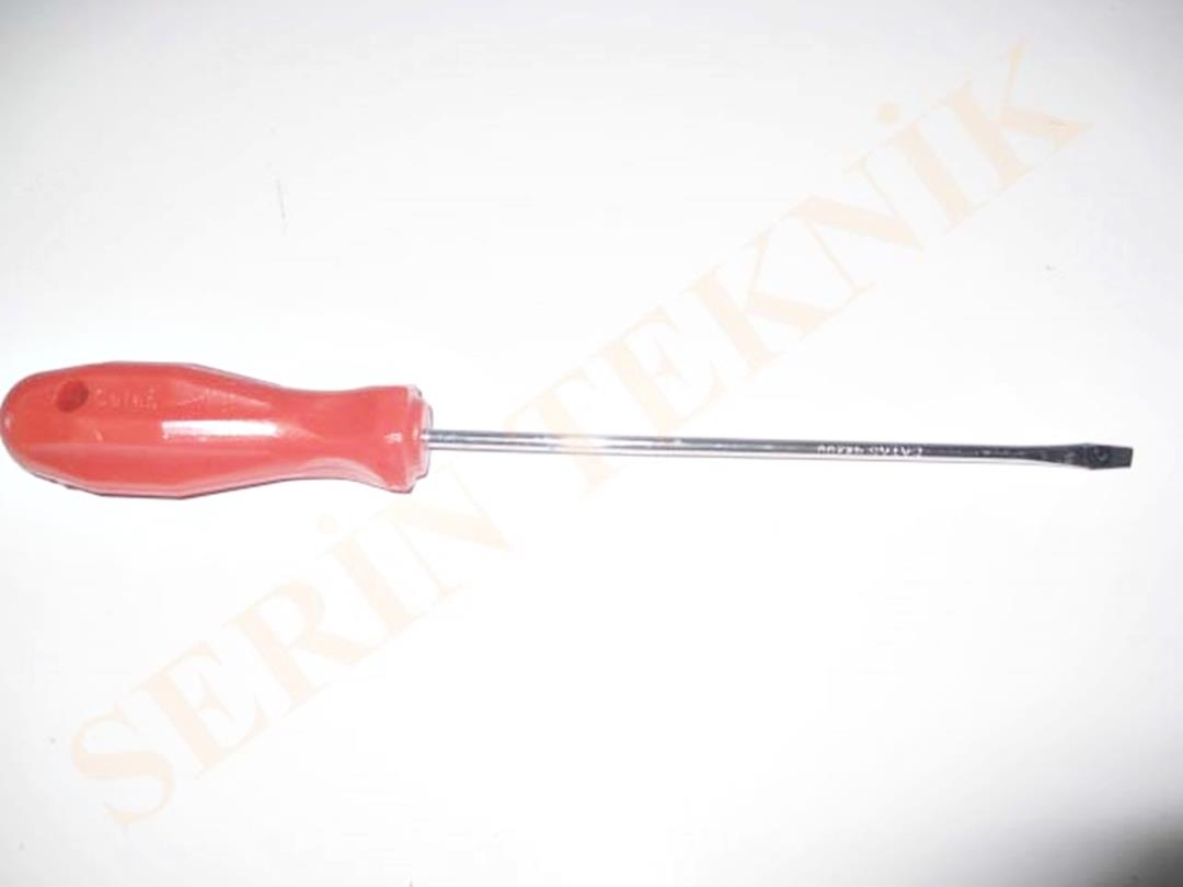 düz tornavida kırmızı