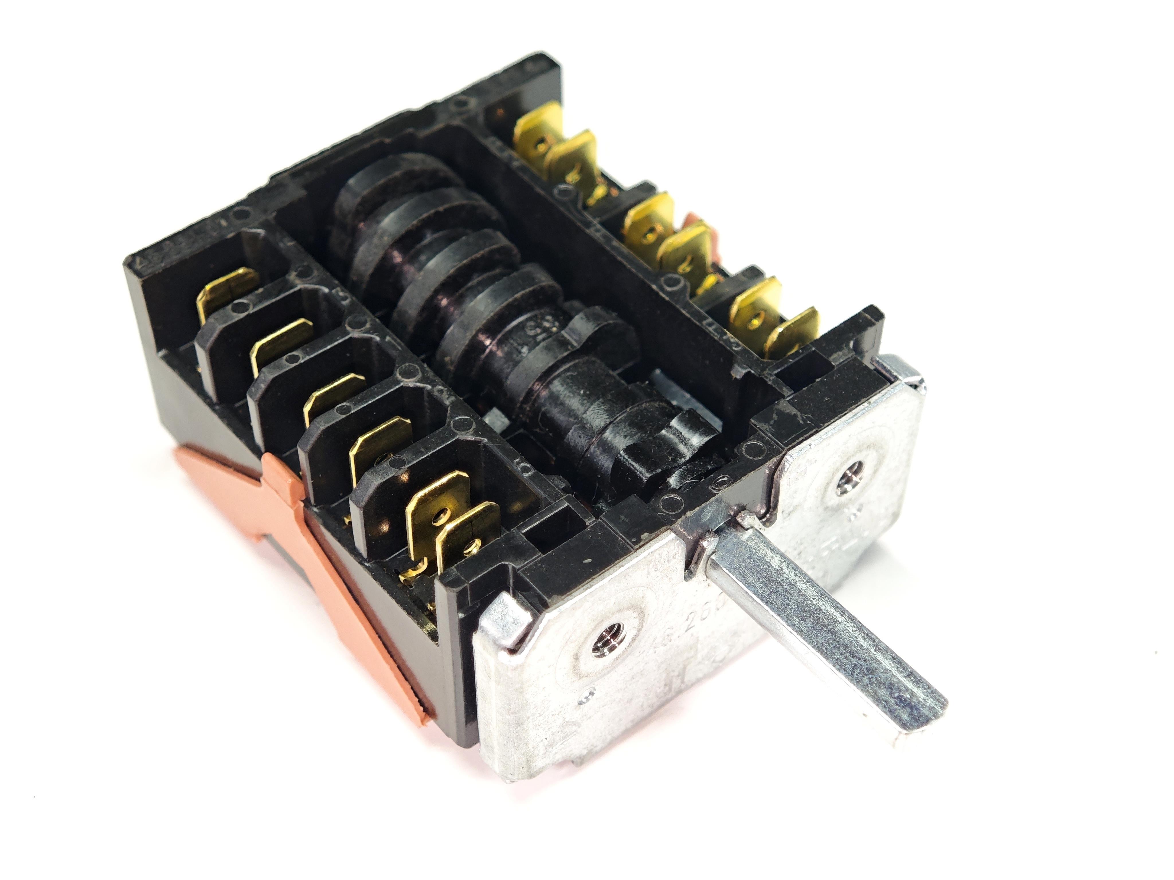07.Rotary Polymeric SwitchesEGO Rotary Switch 6+6 5 Position 46.26866.818 – Replacement Selector Switch for Oven, Cooker & HeaterEGO Rotary Switch 6+6 5 Position 46.26866.818 – Replacement Selector Switch for Oven, Cooker & Heater