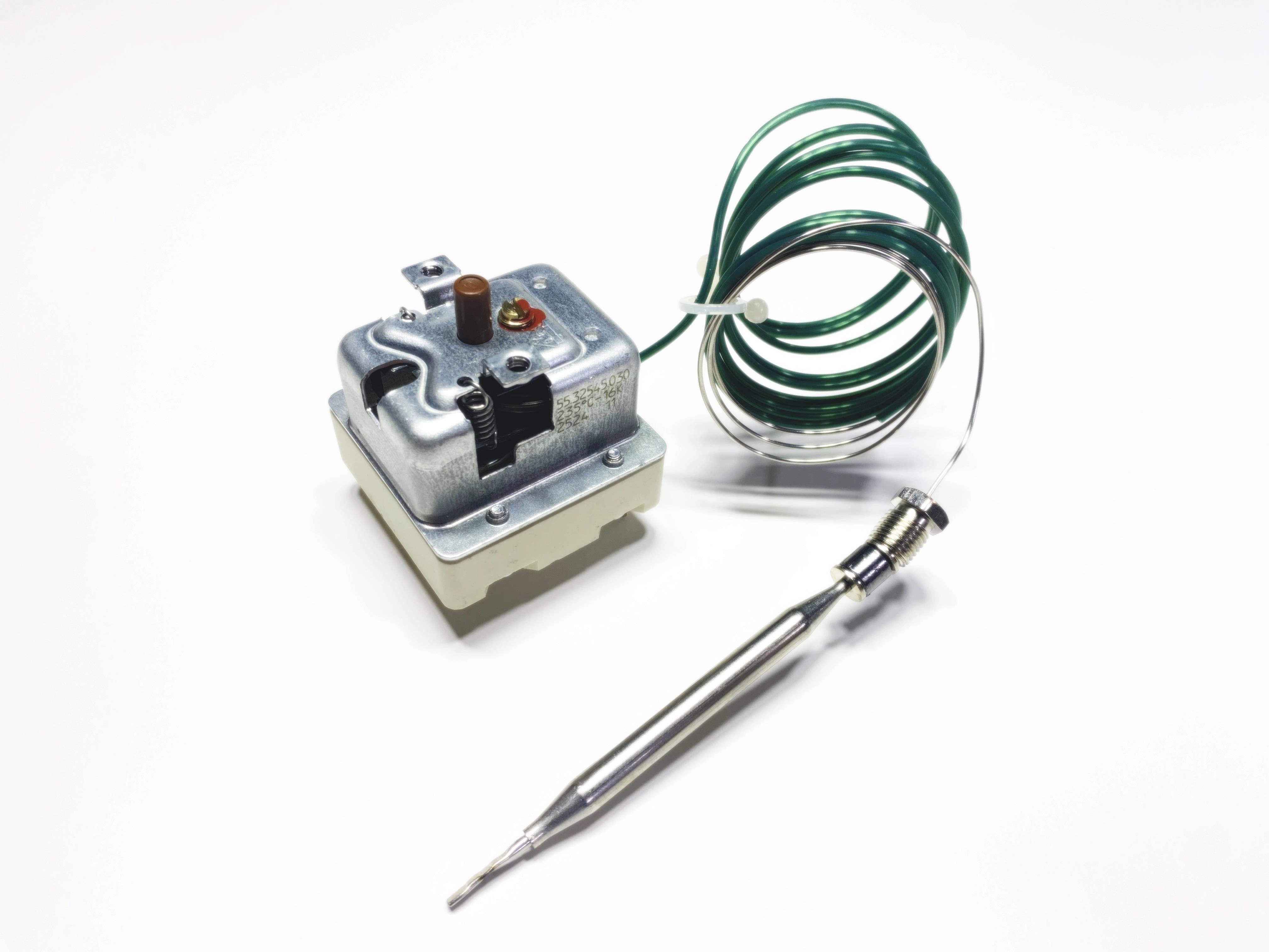 03.Tail ThermostatsEGO Temperature Limiter Thermostat 235°C 55.32545.030 L-790 Bulb Q 6x87mm M9x1 Tail TypeEGO Temperature Limiter Thermostat 235°C 55.32545.030 L-790 Bulb Q 6x87mm M9x1 Tail Type