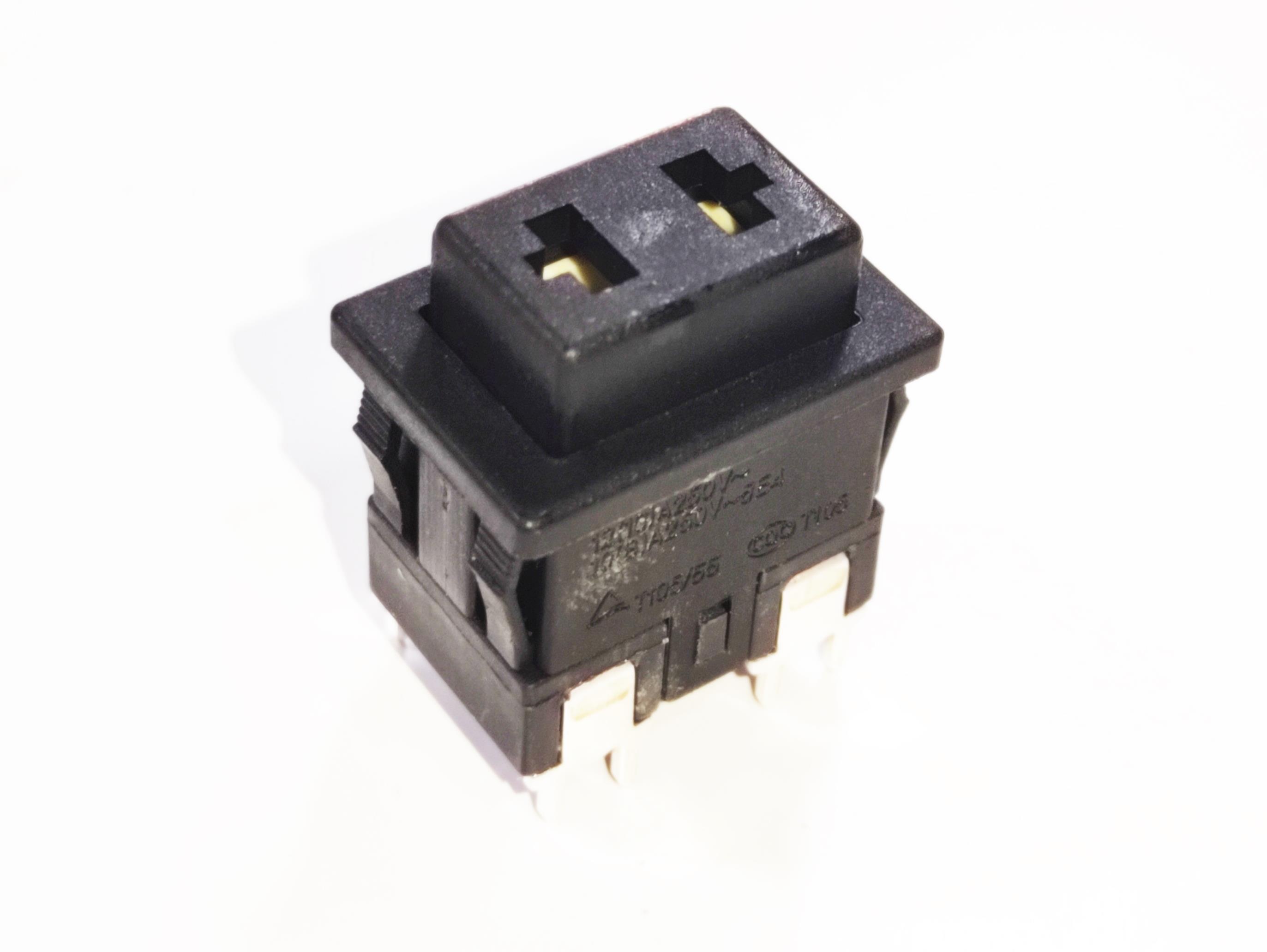 Elektrikli Süpürge Şalteri Siyah Kart için 4'lü iğne uç
