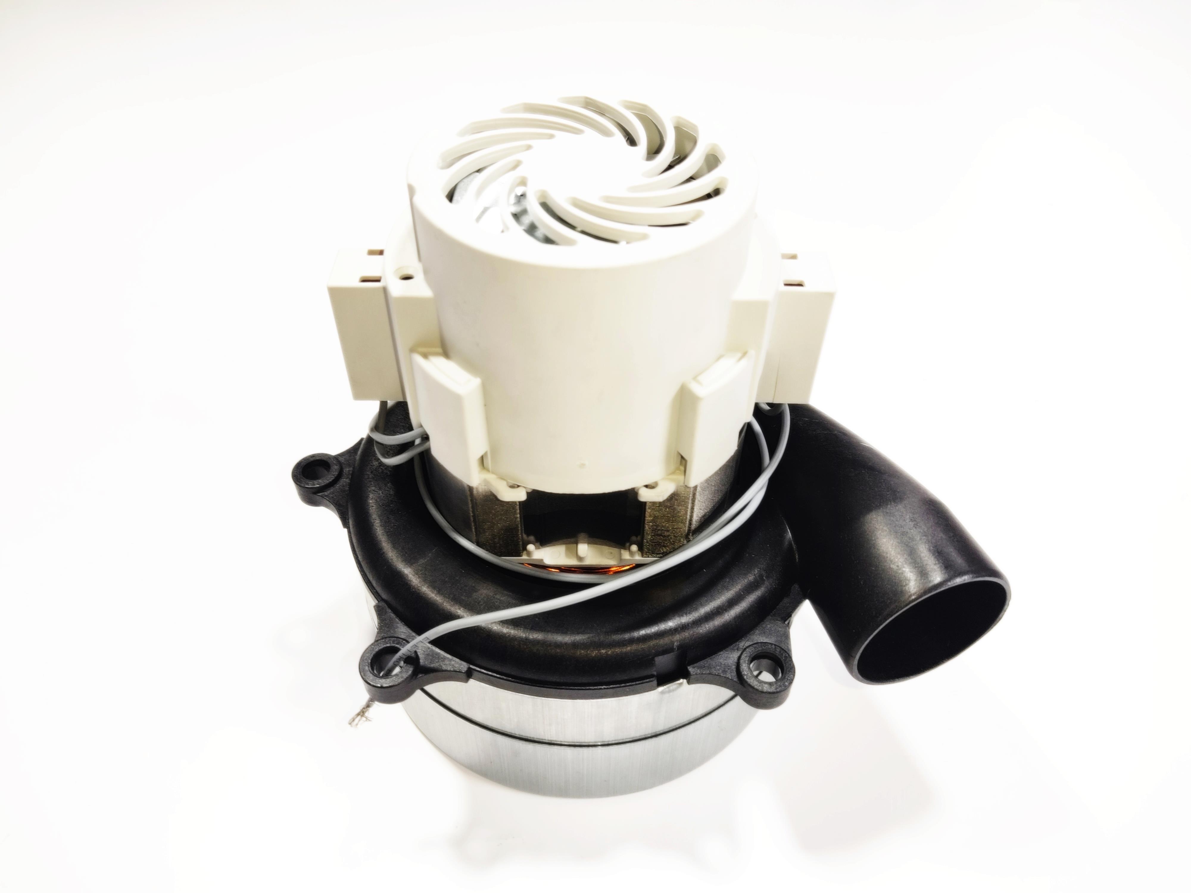 EMB Italian 230V Twin-Fan 1000W Exhaust Vacuum Motor | High-Efficiency Suction Unit