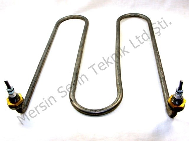 30cm Curved Tip M-Type 230V 2000W Industrial Bain-Marie Heater Heating Elements Resistance