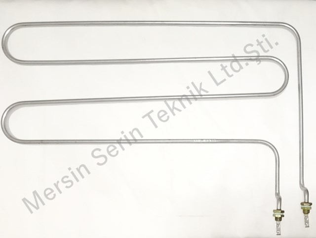 57.5cm F-Type Corrugated 230V 3000W Industrial Bain-Marie Heater Heating Elements Resistance