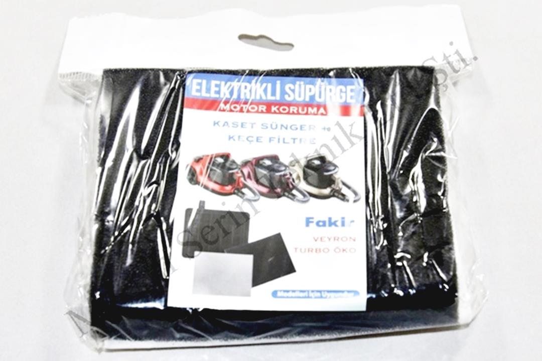 Foam Filter Compatible with Fakir Veyron & Turbo Eko Canister Vacuum Cleaners – Replacement Sponge Inlet Filter