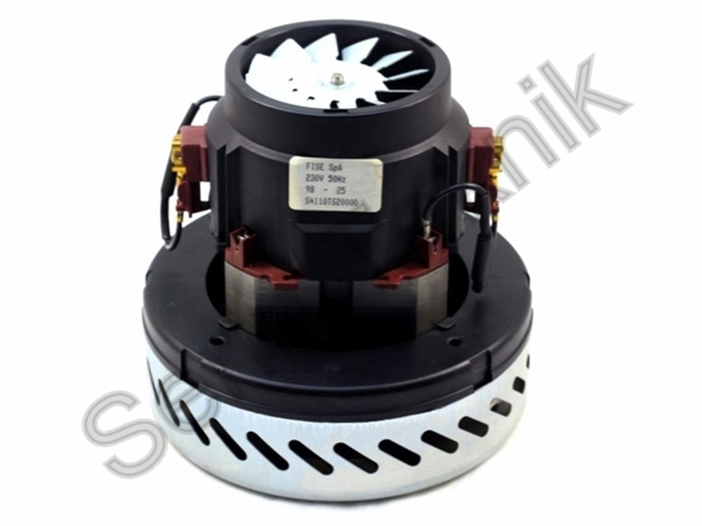 FISE Italy Vacuum Motor | 230V | Single-Fan | Compact Suction Motor for Dry Vacuum Cleaners