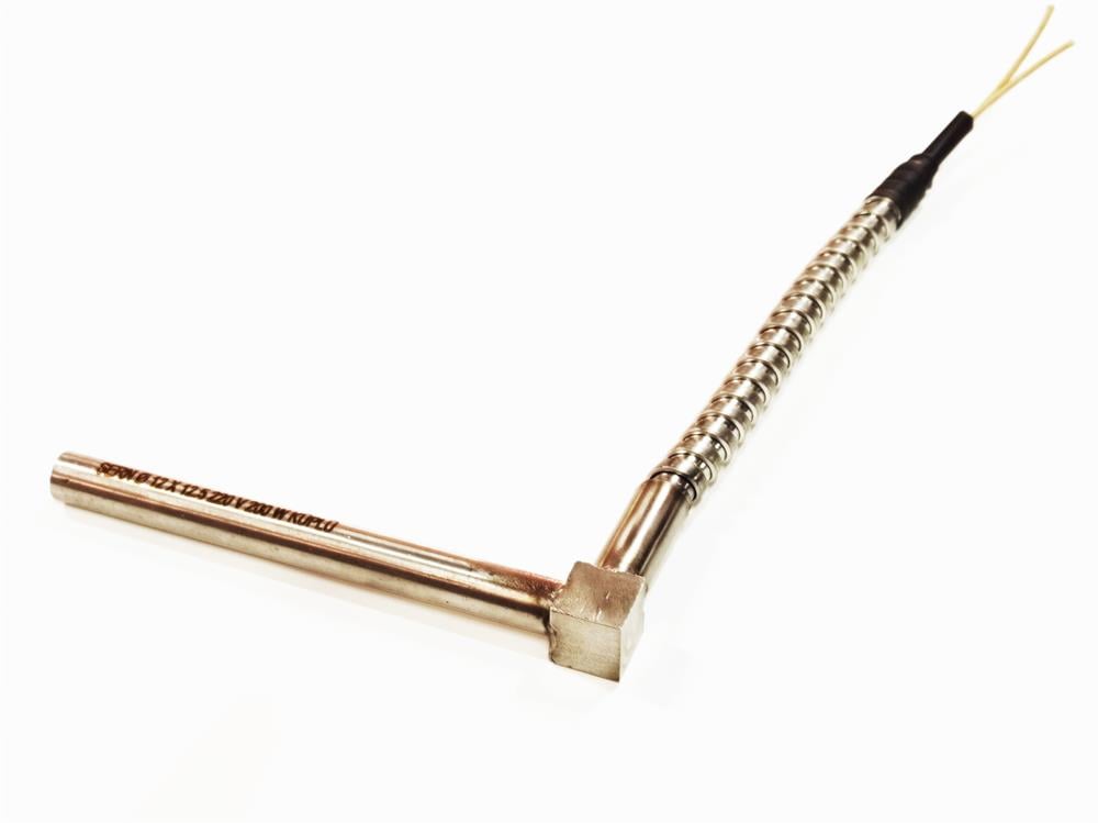 Cartridge Heater 12.5cm Length - 12mm Thickness - 200W - 220V with Coupling and Elbow