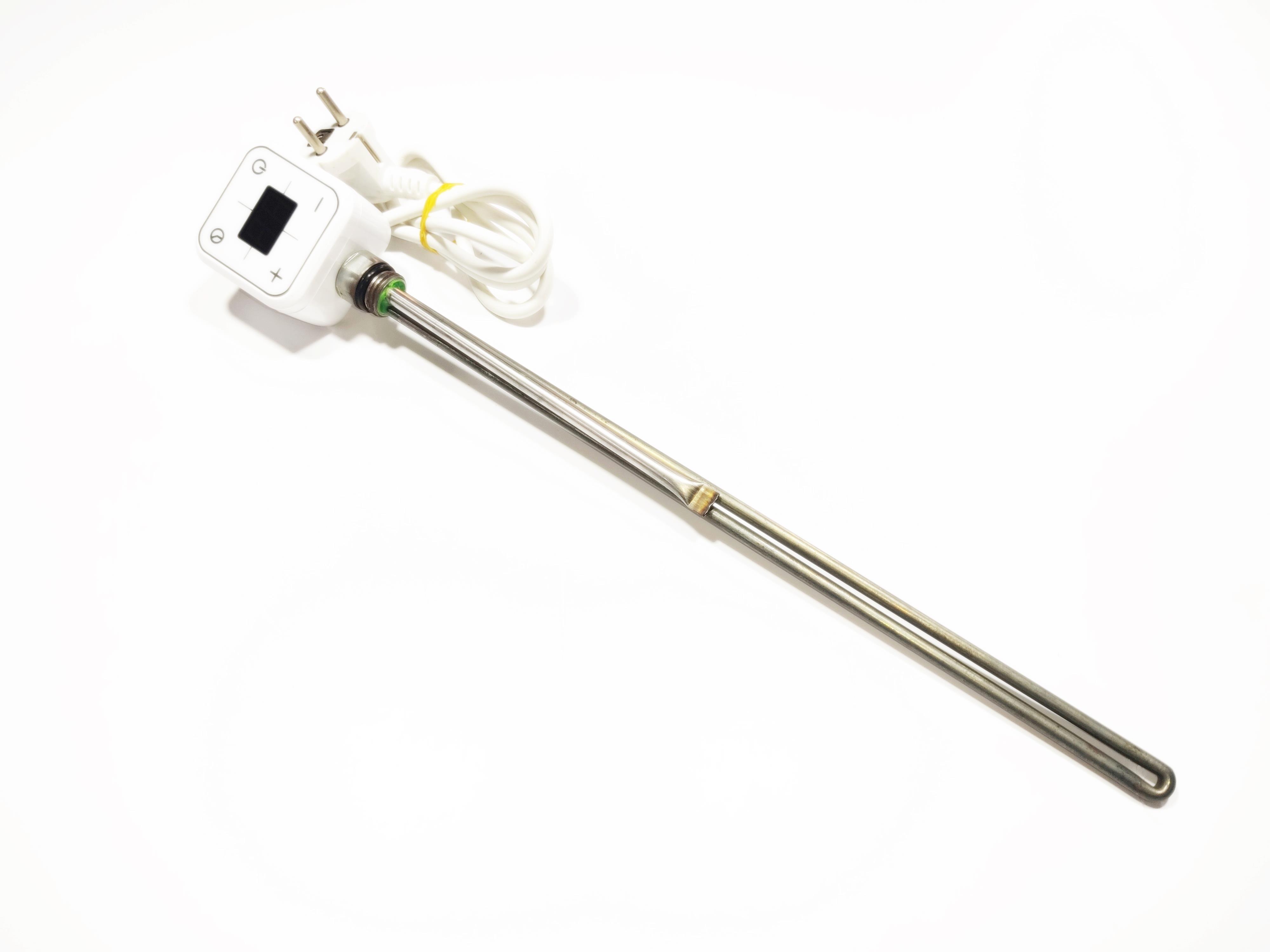 Towel Radiator Heater Resistance 250 W / 230 V / L:330 MM, White, Square Digital, HP013 Model