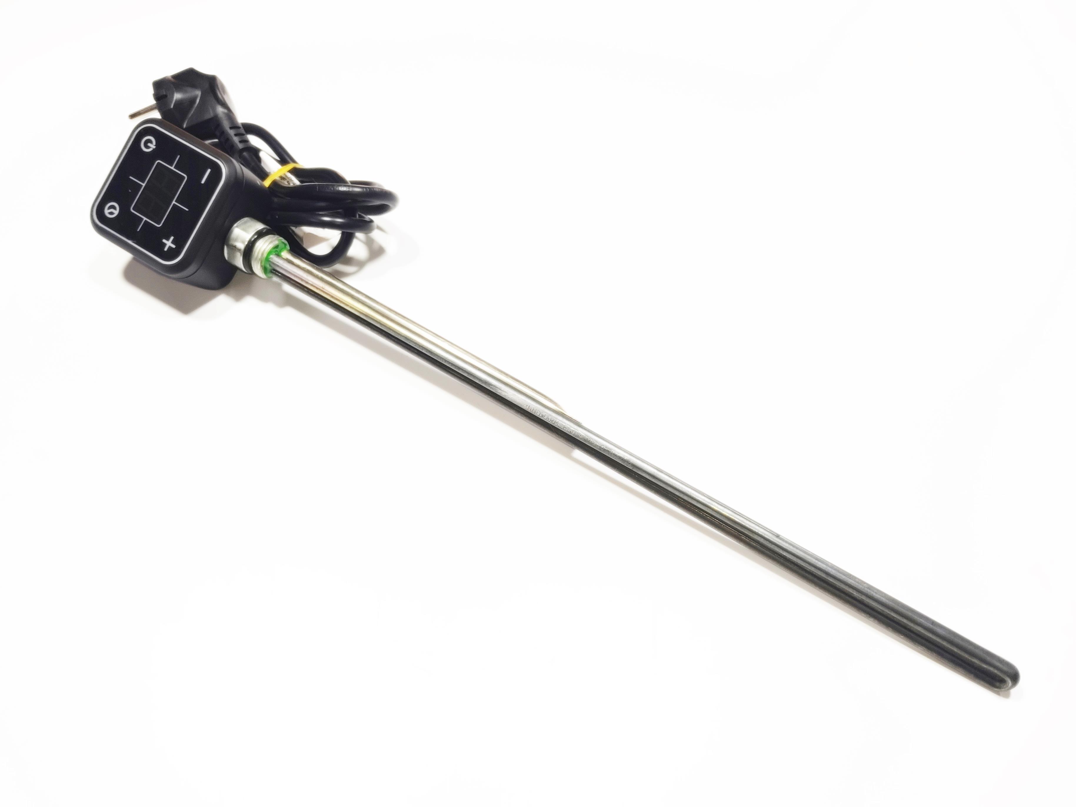 Towel Radiator Heater Resistance 250 W / 230 V / L:330 MM, Black, Square Digital, HP013 Model