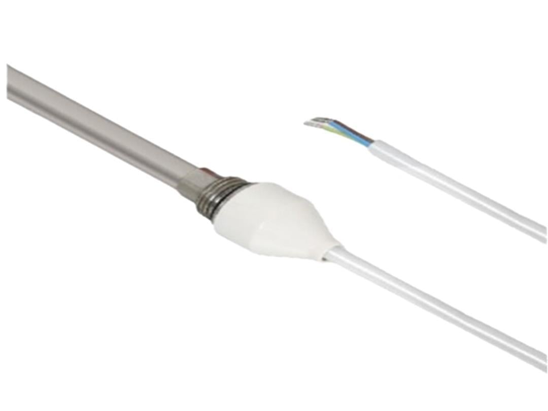 Towel Radiator Heater Resistance 600 W / 230 V / L: 550 mm, White Cover, 110cm TTR White Cable, Without Plug HP01
