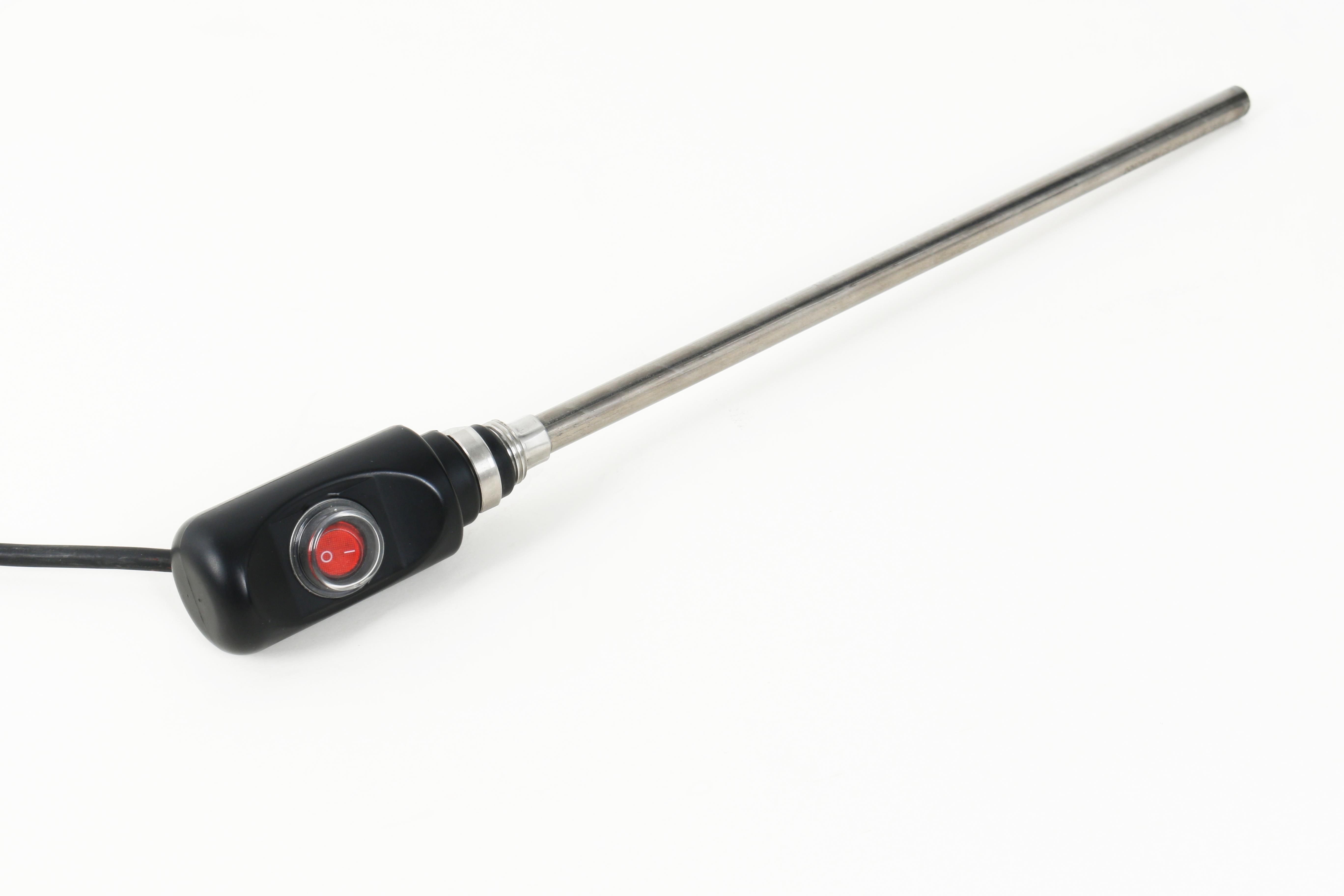 Towel Radiator Heater Resistors 900W / 230V / L:710MM, Black, On/Off Switch, HP03