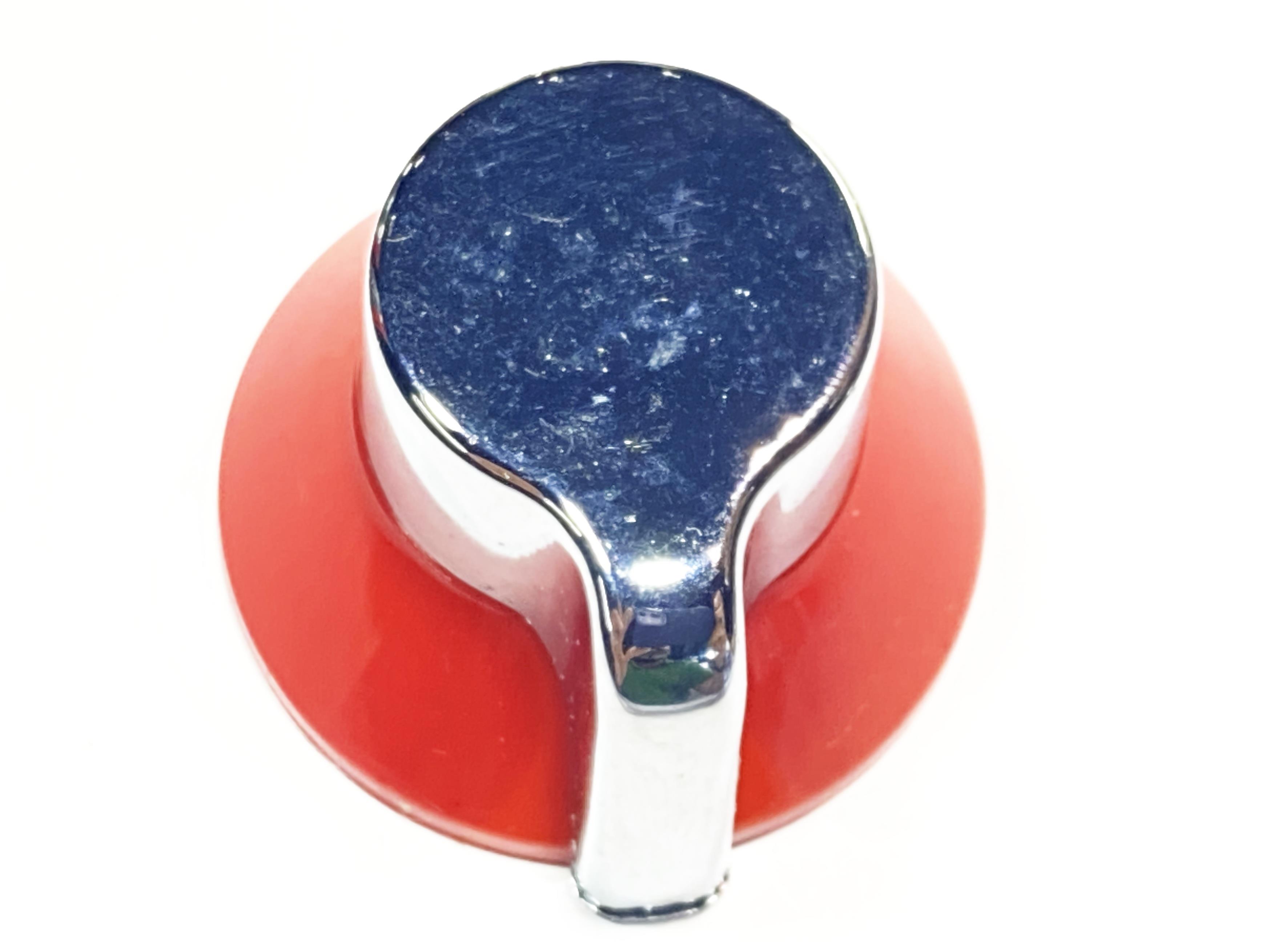 14.Horeca ButtonsHoreca Heat Control Knob 6mm Red / Nickel-Plated – Industrial Type for Professional Kitchen EquipmentHoreca Heat Control Knob 6mm Red / Nickel-Plated – Industrial Type for Professional Kitchen Equipment