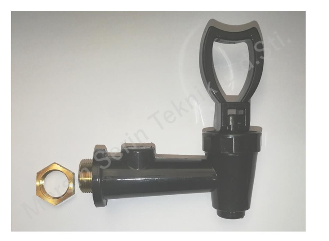 Imza Model Yellow Coupled Samovar Tap – No Indicator for Hot Beverage Dispensers