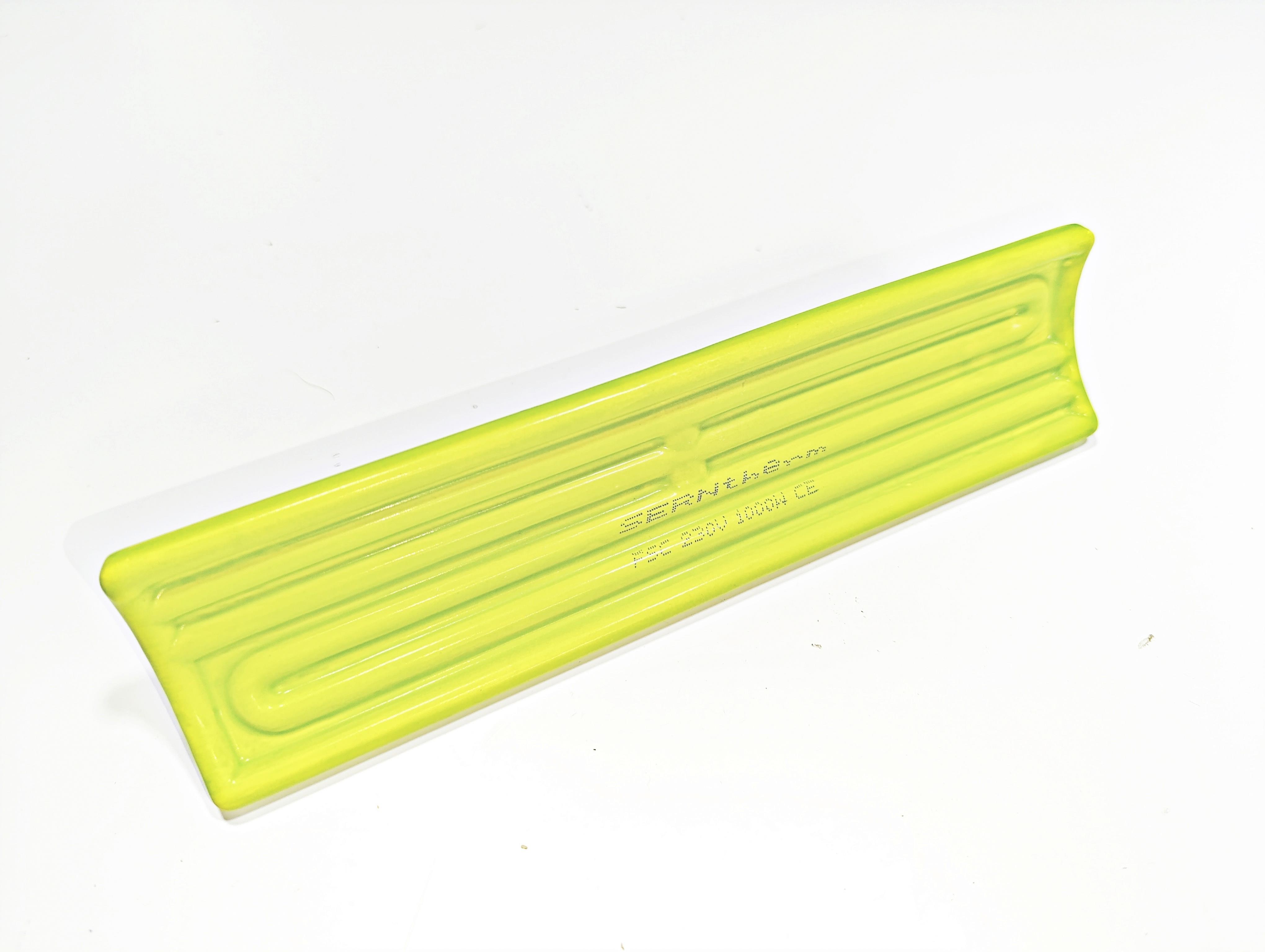 İnfrared Seramik Isıtıcı Rezistans KONKAV 245X60mm 1000W 230V Yeşil Renk FSC Model
