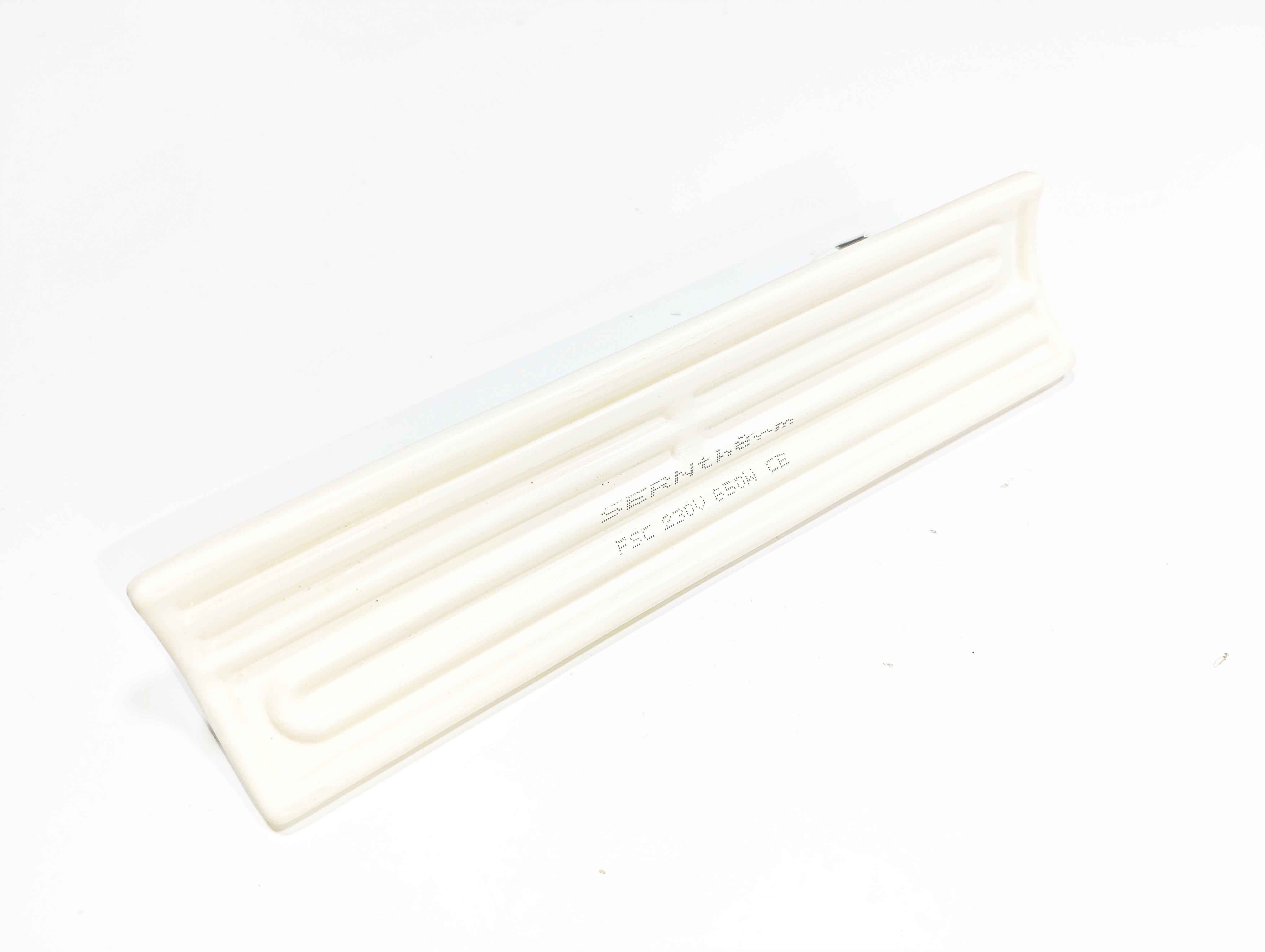 İnfrared Seramik Isıtıcı Rezistans KONKAV 245X60mm 650W 230V Beyaz Renk FSC Model