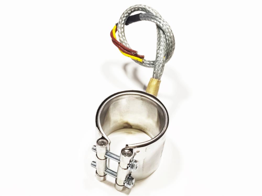 Nozzle Clamp Heater Heating Element 45mm Diameter - 45mm Length - 300W - 220V Armored Cable