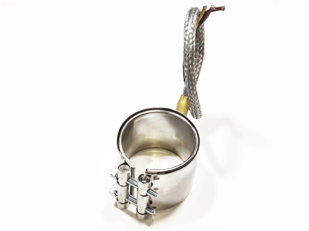 Nozzle Clamp Heater Heating Element 50mm Diameter - 45mm Length - 330W - 220V Armored Cable