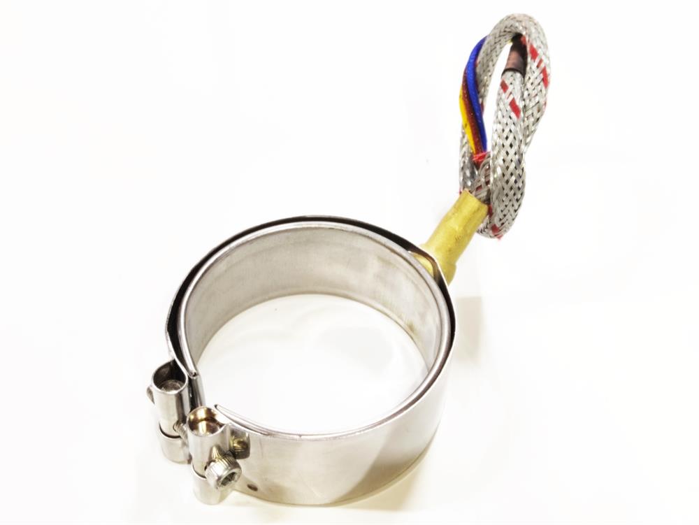 Clamp Nozzle Heater Heating Element 65mm Diameter - 30mm Length - 250W - 220V Armored Cable