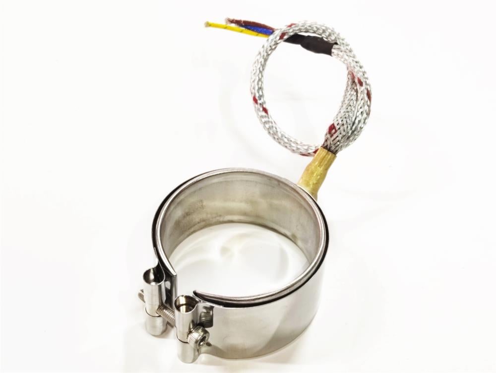 Clamp Nozzle Heater Heating Element 65mm Diameter - 35mm Length - 350W - 220V Armored Cable