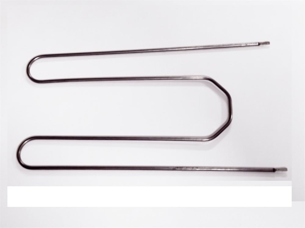 M-Type Oven Heating Element – 800W 230V – Angled Design – CR304 Stainless Steel
