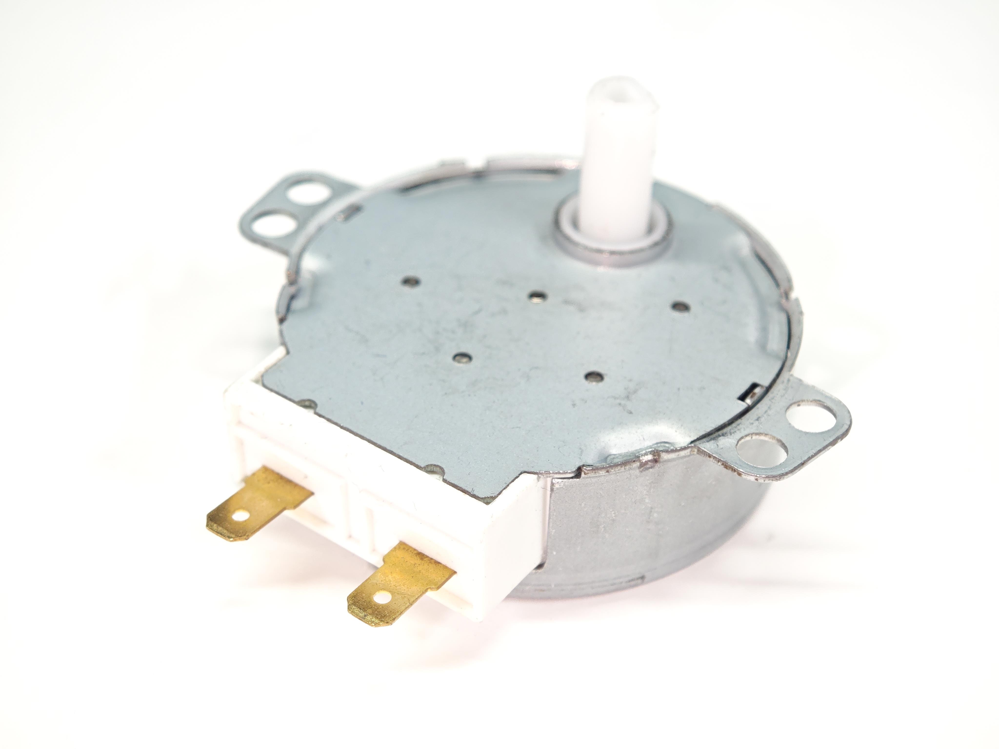 02.Microwave Spare PartsMicrowave Synchronous Motor 21V AC 3.5-4W 4/5 RPM – Turntable Drive Motor for Microwave OvenMicrowave Synchronous Motor 21V AC 3.5-4W 4/5 RPM – Turntable Drive Motor for Microwave Oven