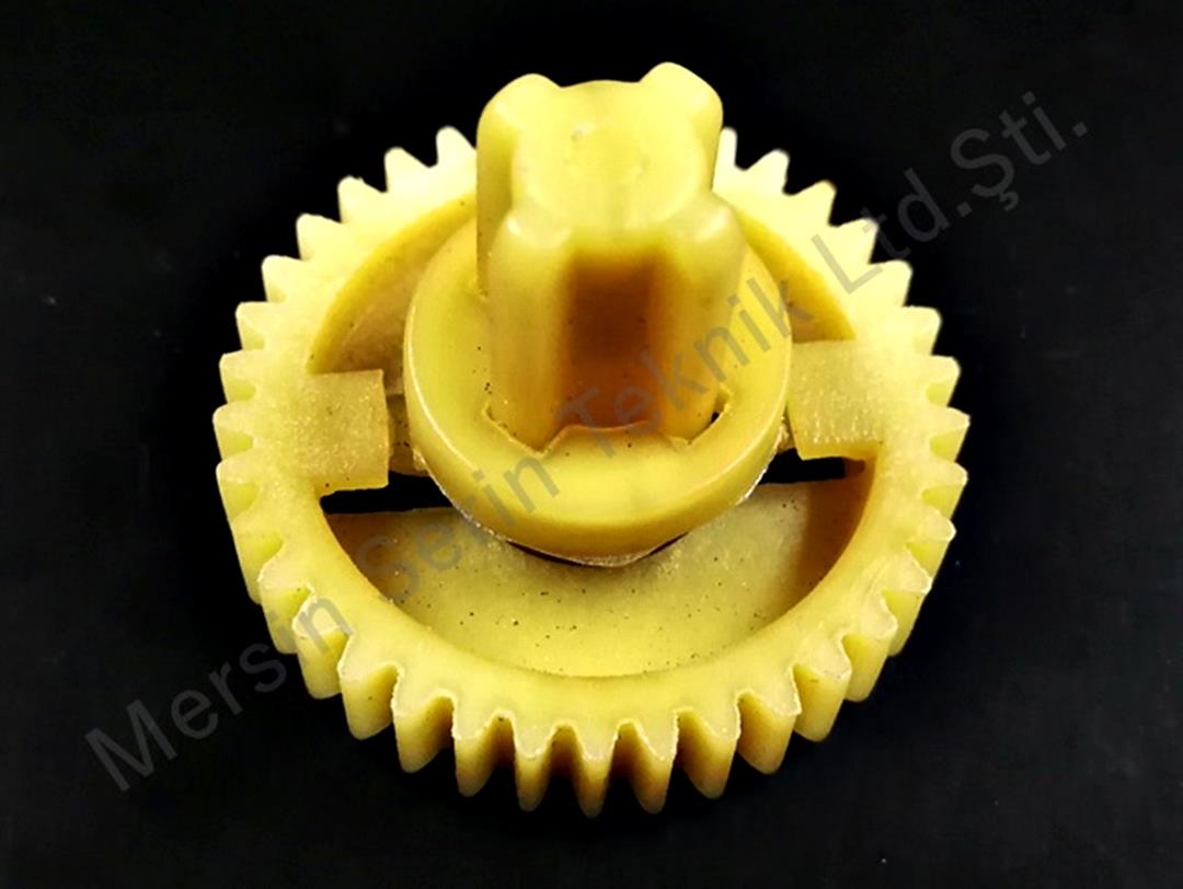Long Shaft Spring Loaded Blade Gear for Rondo Chopper – Replacement Drive Gear (Extended Shaft Type)