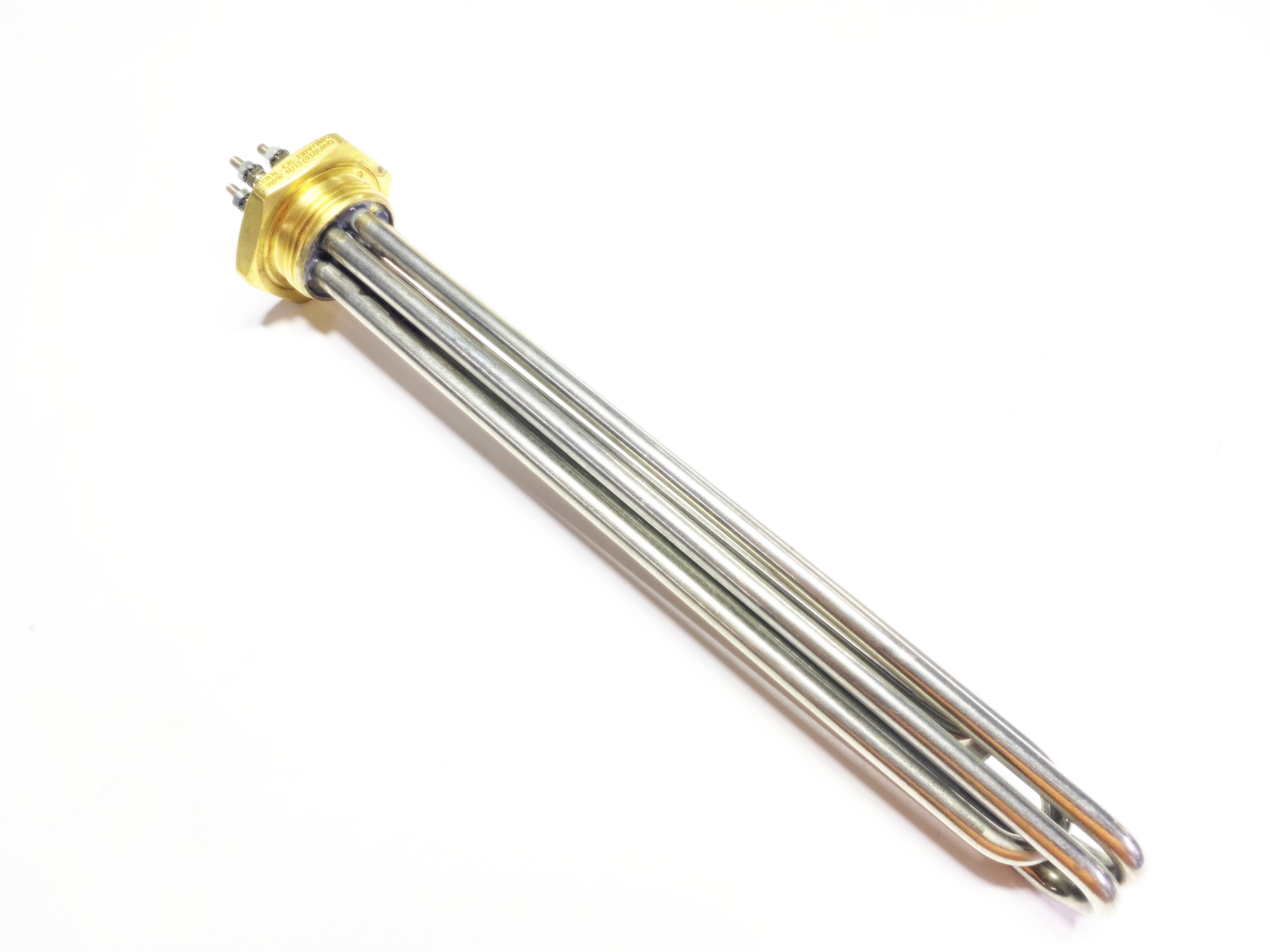 01.Solar Energy Heating ElementsSern 30cm 7500W 1-1/4 Inch CR304 Stainless Steel Industrial Heating Element – 380V 3-Phase | Non-ThermostaticSern 30cm 7500W 1-1/4 Inch CR304 Stainless Steel Industrial Heating Element – 380V 3-Phase | Non-Thermostatic