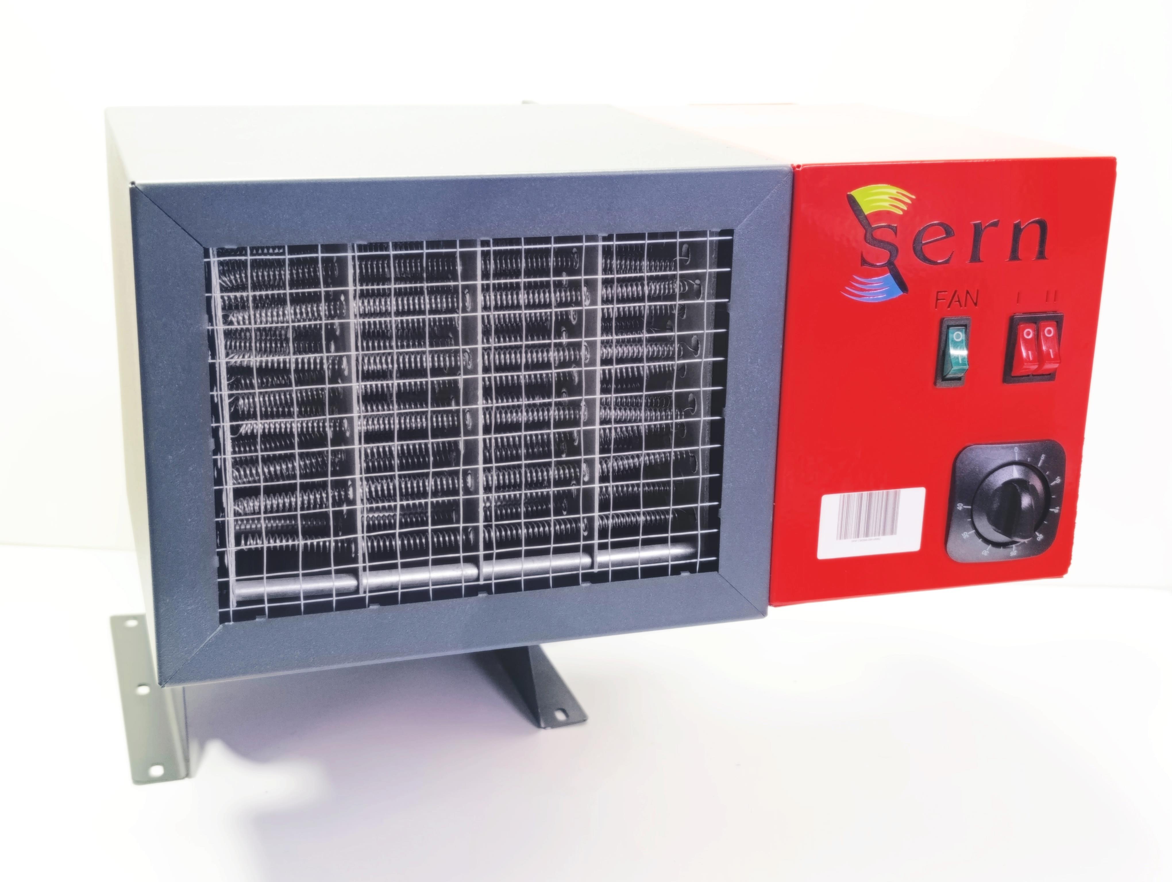 01.FI Series Fan HeatersSERN Electric Fan Heater FI 20 Model 20kW 380V 2200m³/h 180–200m² 2-Stage Heating + Fan + ThermostatSERN Electric Fan Heater FI 20 Model 20kW 380V 2200m³/h 180–200m² 2-Stage Heating + Fan + Thermostat