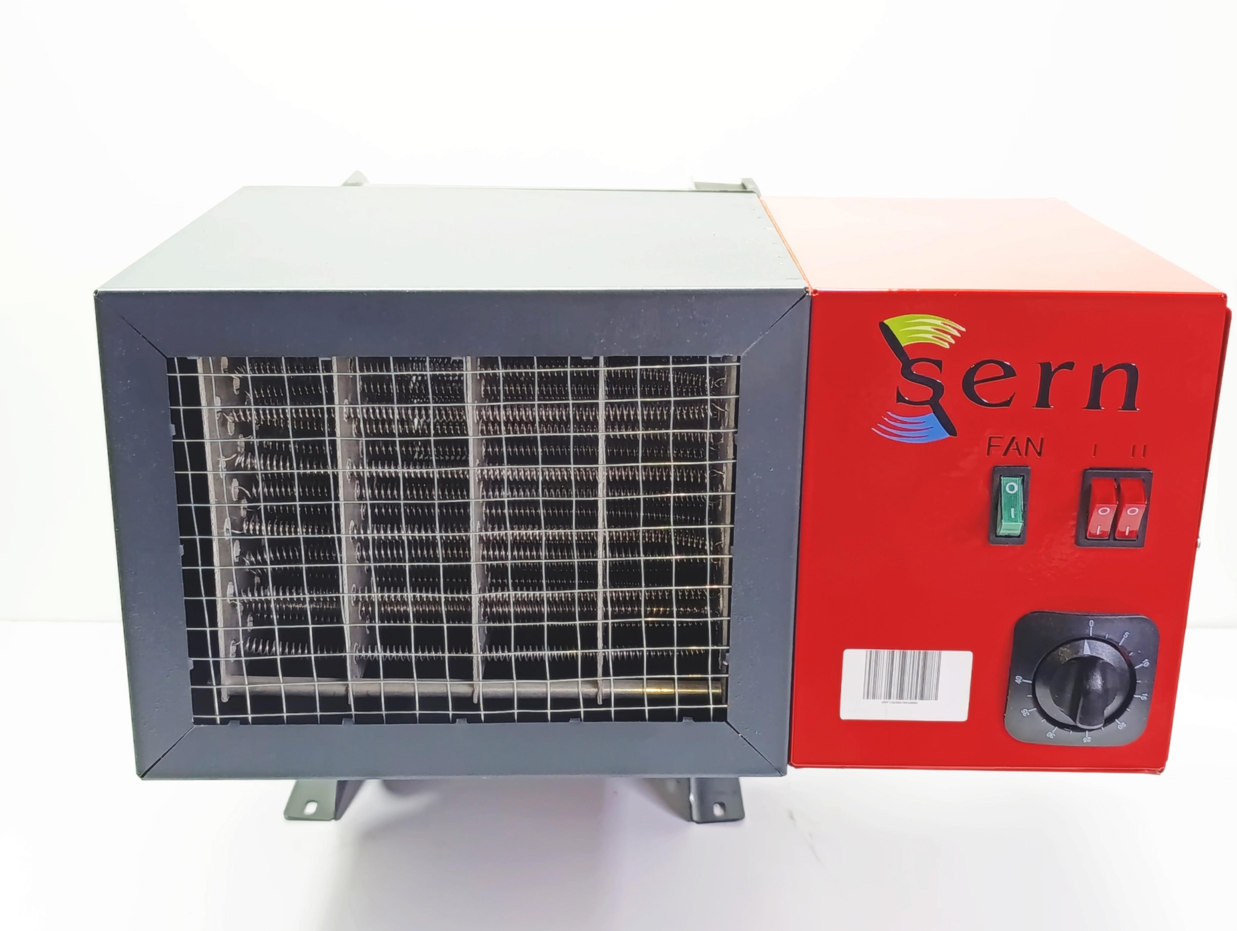01.FI Series Fan HeatersSERN Electric Fan Heater FI 30 Model 30kW 380V 2200m³/h 350m² 2-Stage Heating + Fan + ThermostatSERN Electric Fan Heater FI 30 Model 30kW 380V 2200m³/h 350m² 2-Stage Heating + Fan + Thermostat