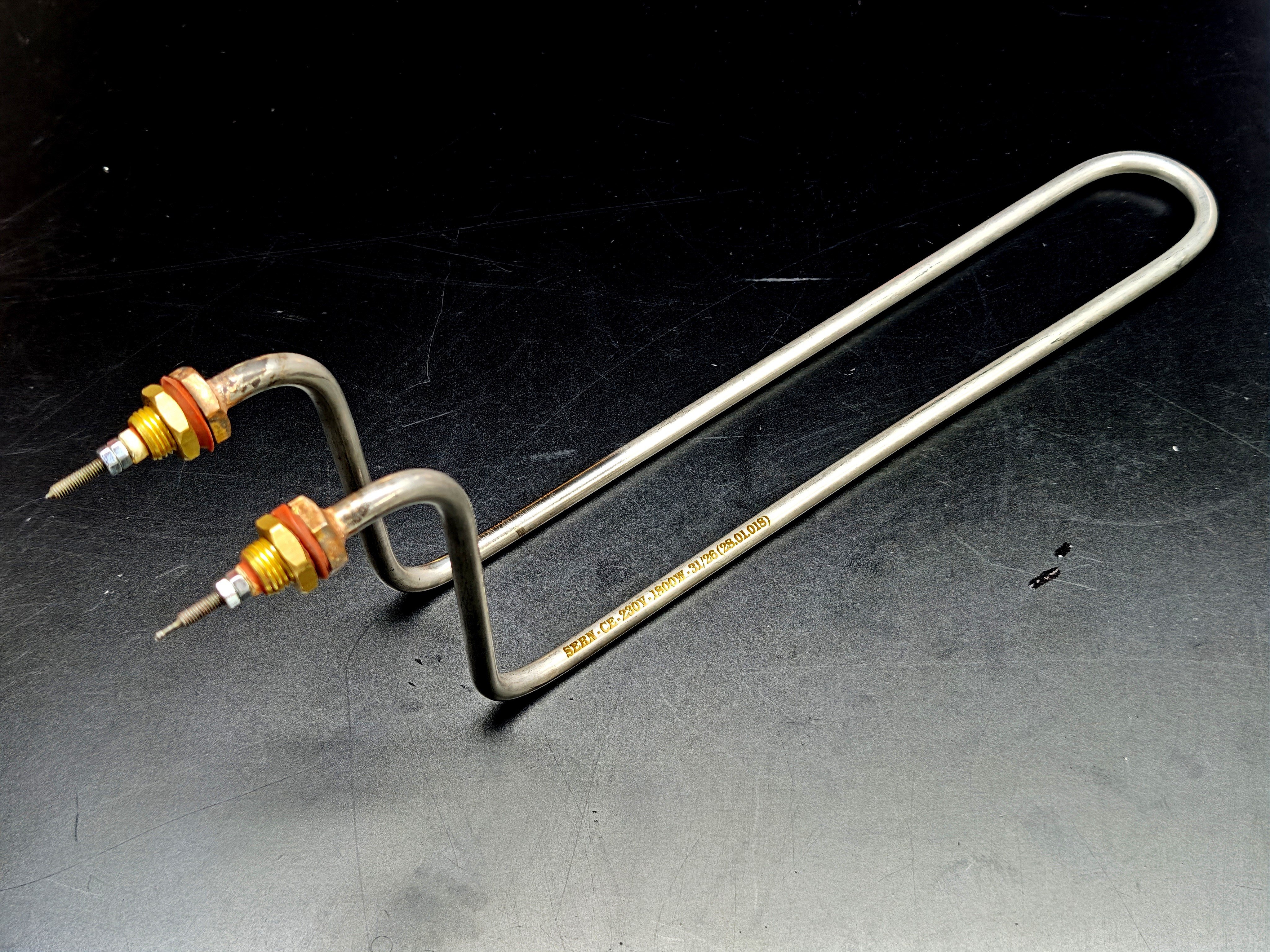 01.Chrome 304 Quality ResistorsSERN Industrial Kitchen Heating Element 230V 1800W 35cm CR304SERN Industrial Kitchen Heating Element 230V 1800W 35cm CR304